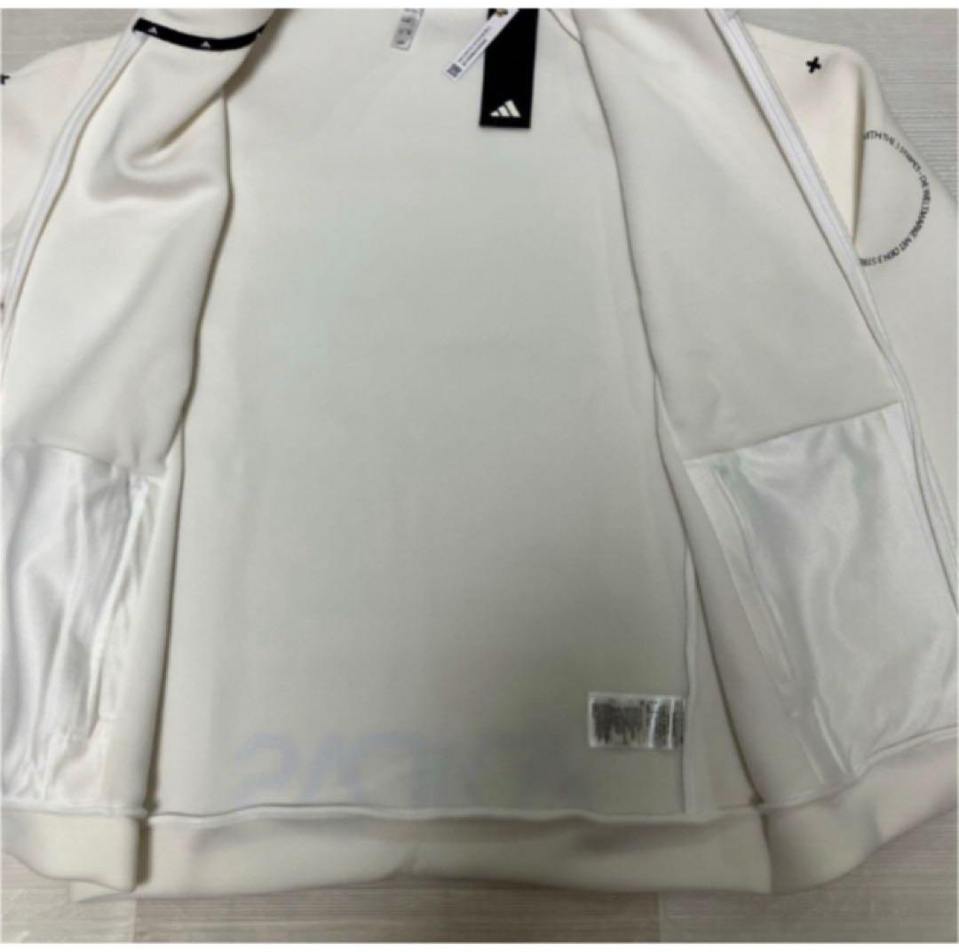 送料無料 新品 adidas GOLF ダンボールニット フルジップXXL WT