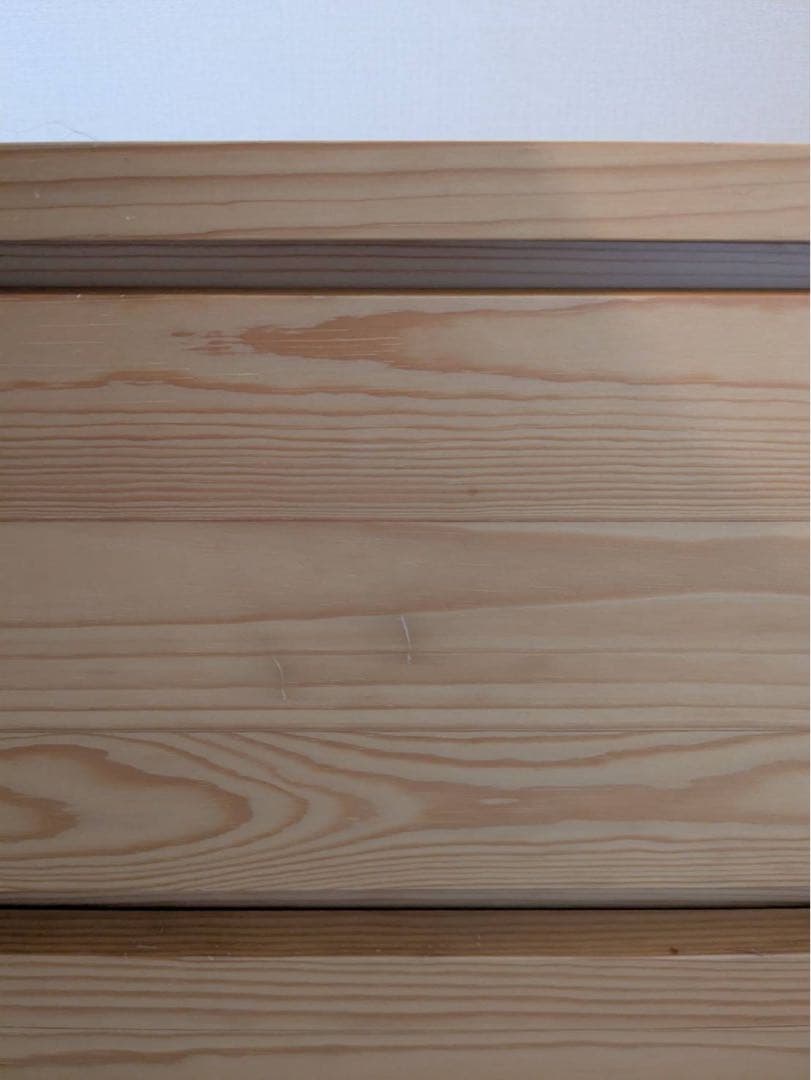 無印良品　ナチュラルウッド 4段チェスト