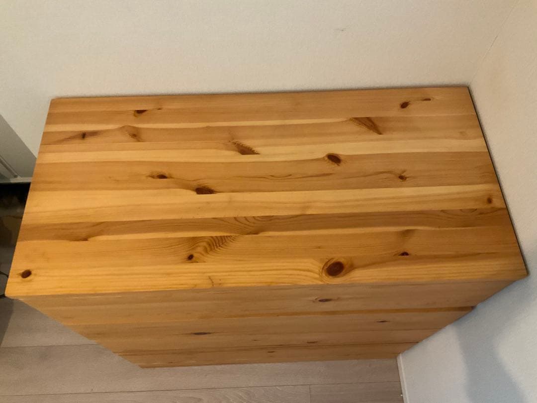 無印良品　ナチュラルウッド 4段チェスト