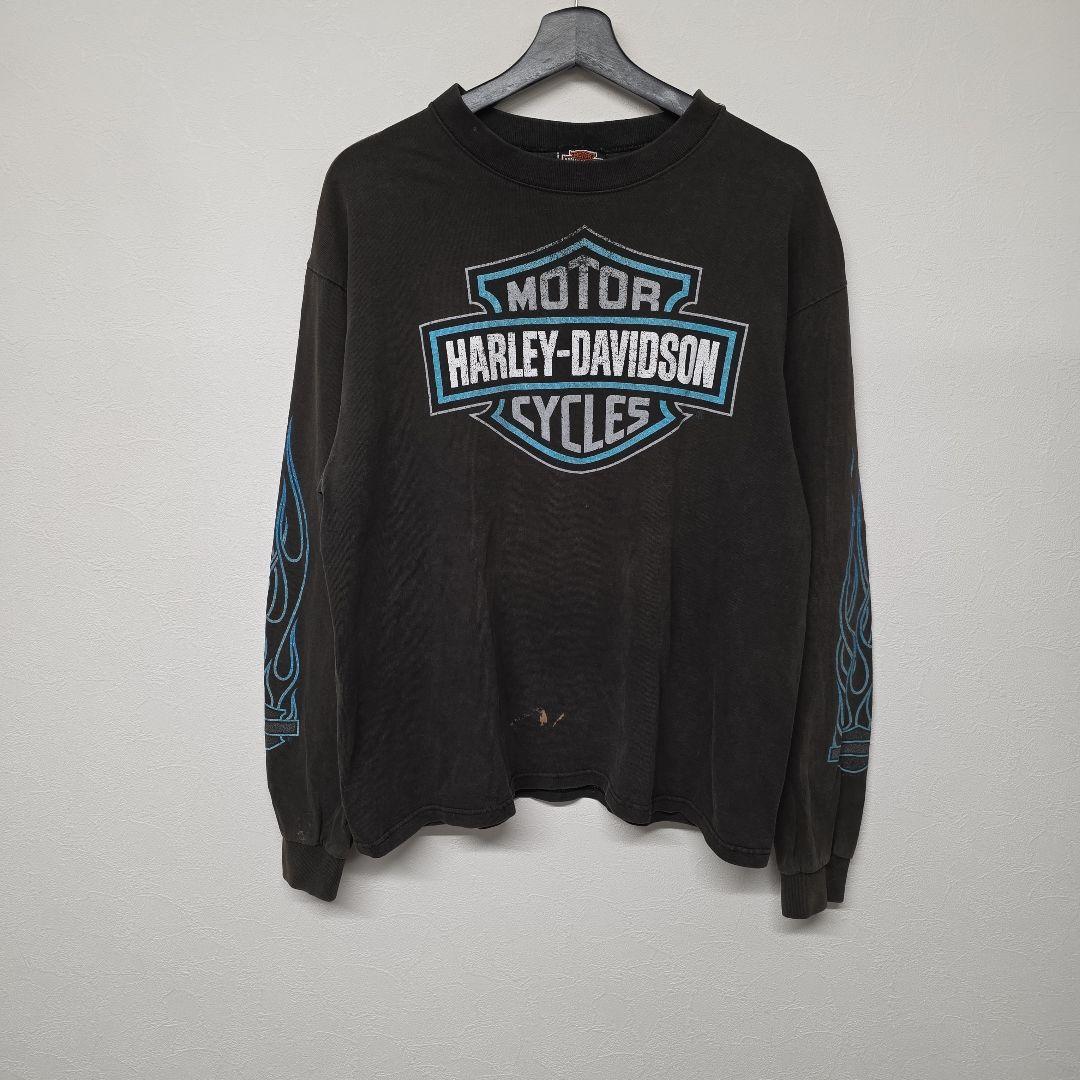 1996年コピーライト入　USA製　ハーレーダビッドソン　ターコイズファイヤー