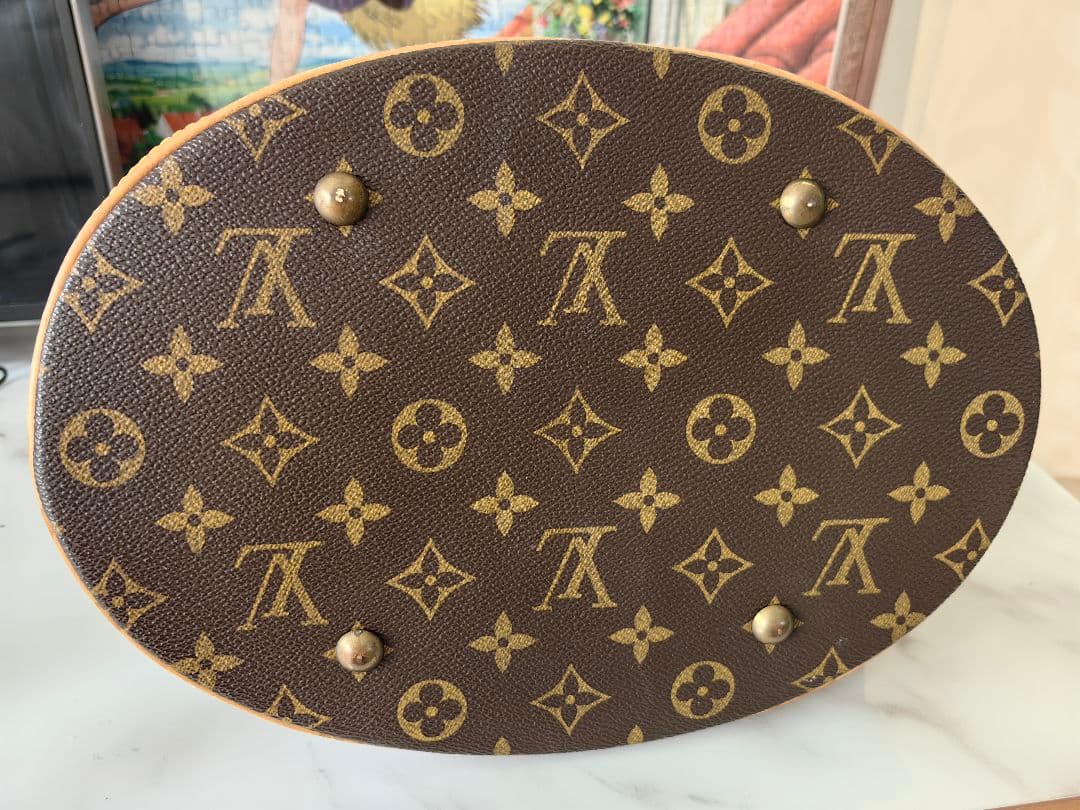 ルイヴィトン モノグラム トートバッグ　バケツ