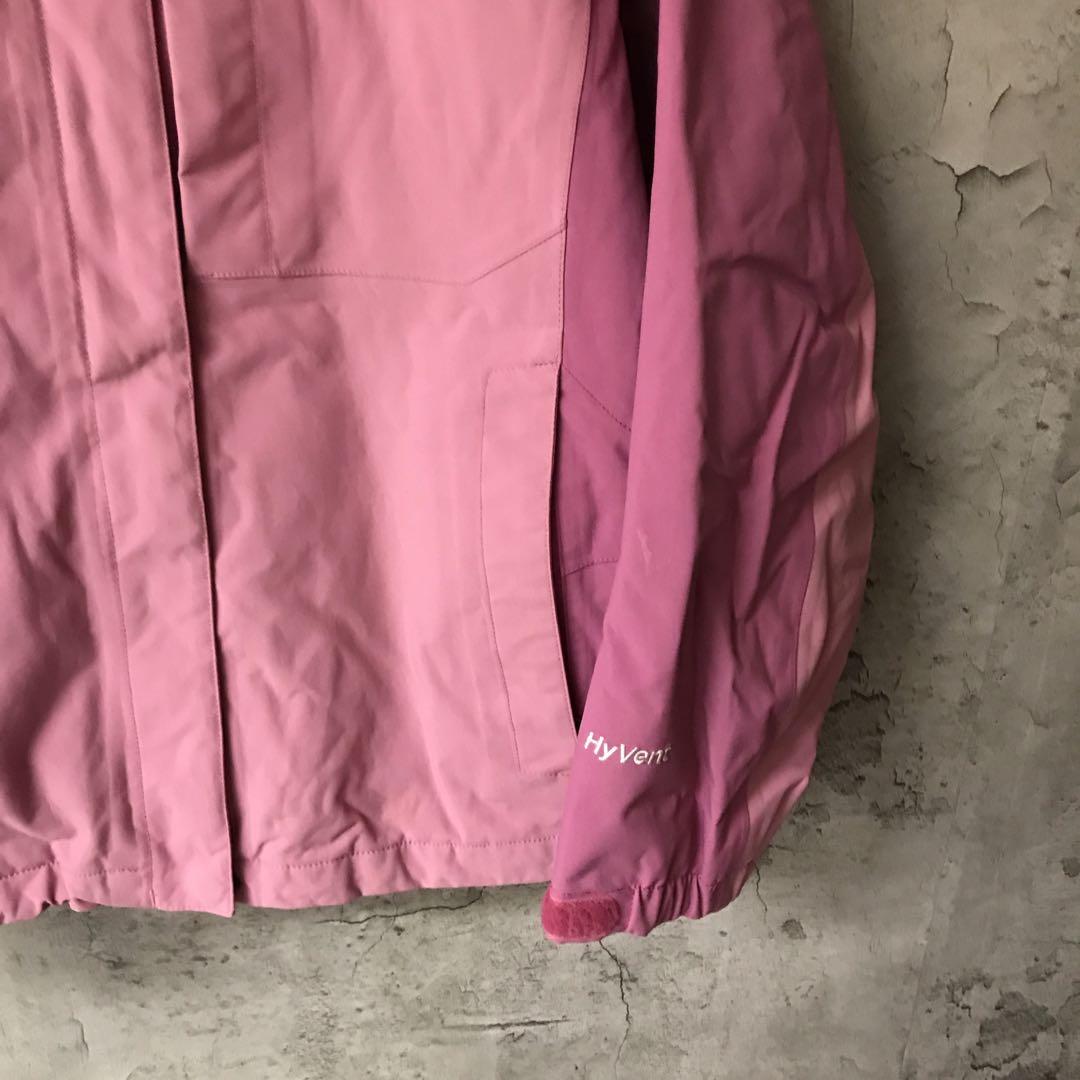 刺繍　ハイベント　M ザノースフェイス　マウンテンパーカー　スキーウェア