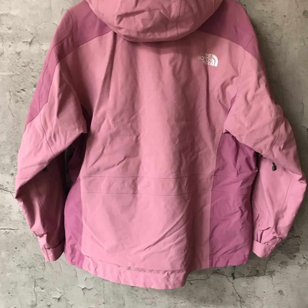 刺繍　ハイベント　M ザノースフェイス　マウンテンパーカー　スキーウェア