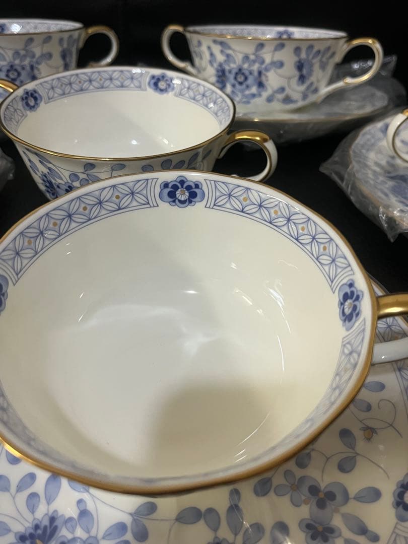 ナルミ ミラノ スープカップ、ソーサー