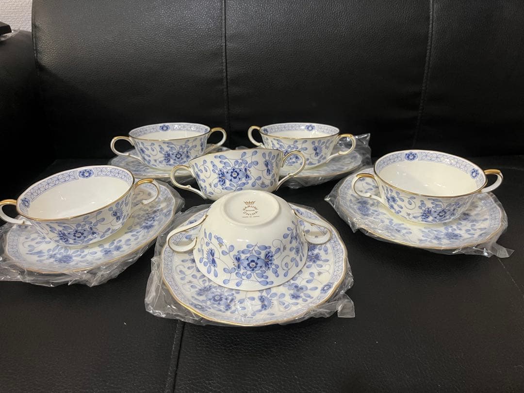 ナルミ ミラノ スープカップ、ソーサー