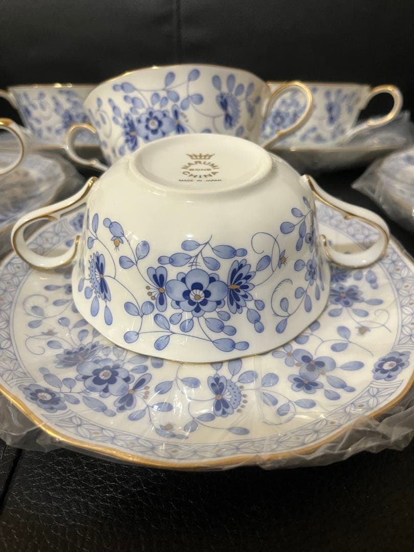 ナルミ ミラノ スープカップ、ソーサー