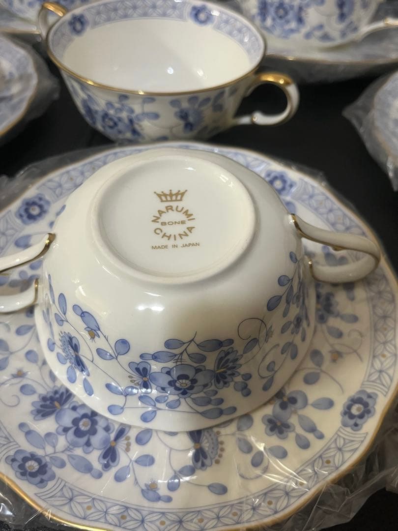 ナルミ ミラノ スープカップ、ソーサー