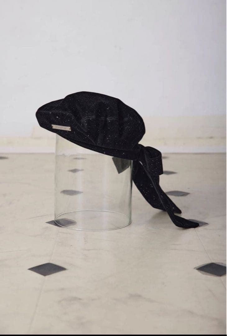 土日限定価格！Treat Ürself ribbon béret hat