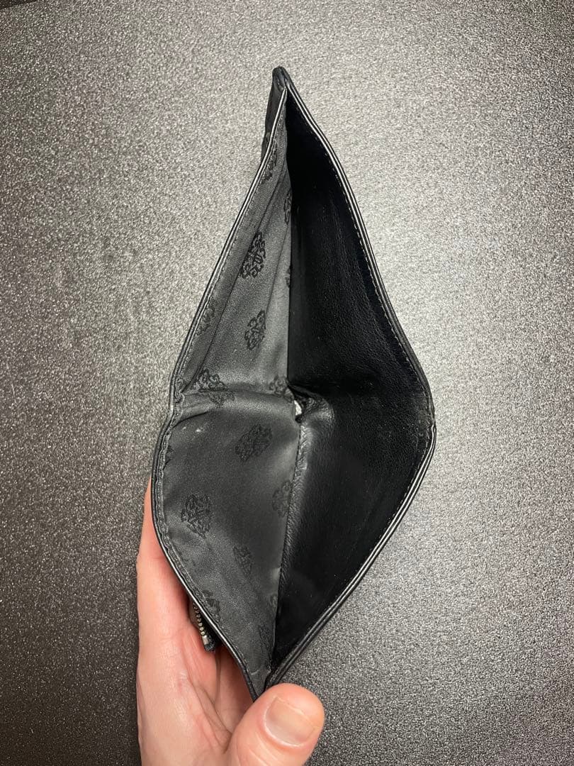 CHROME HEARTS クロムハーツ ワンスナップ ウォレット レザー