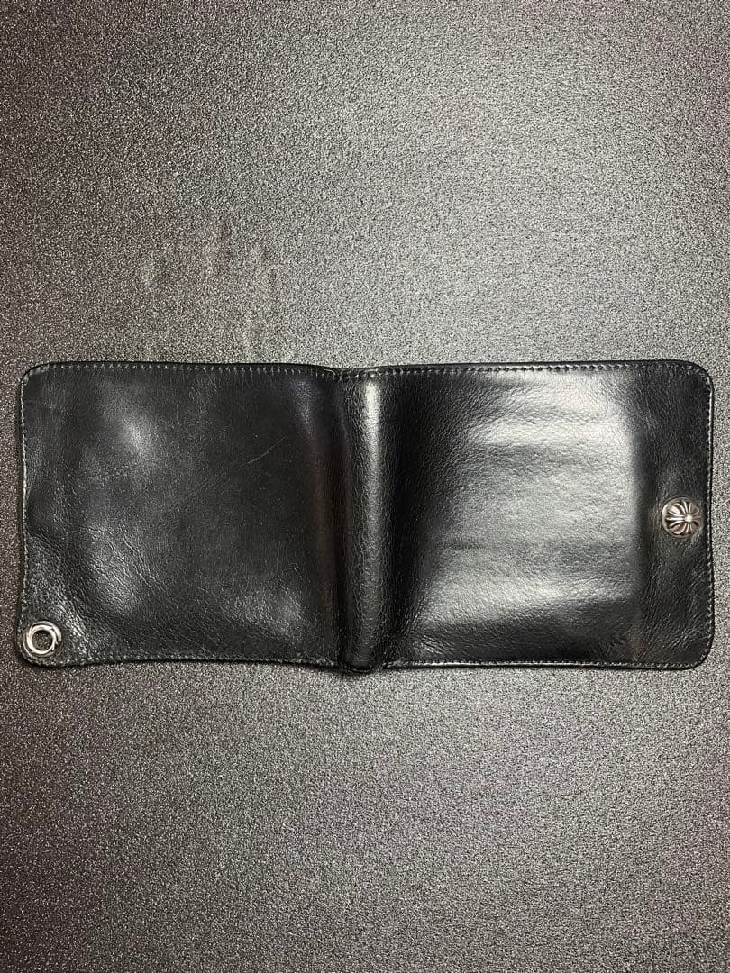 CHROME HEARTS クロムハーツ ワンスナップ ウォレット レザー