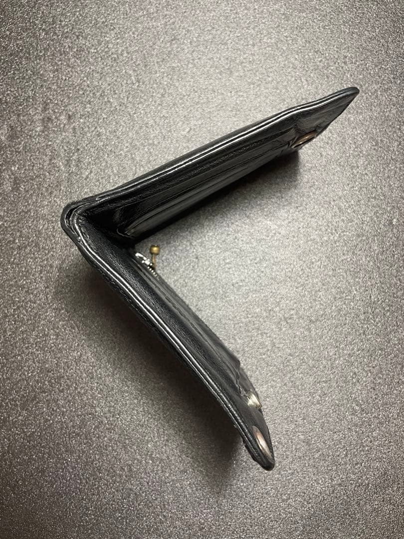 CHROME HEARTS クロムハーツ ワンスナップ ウォレット レザー