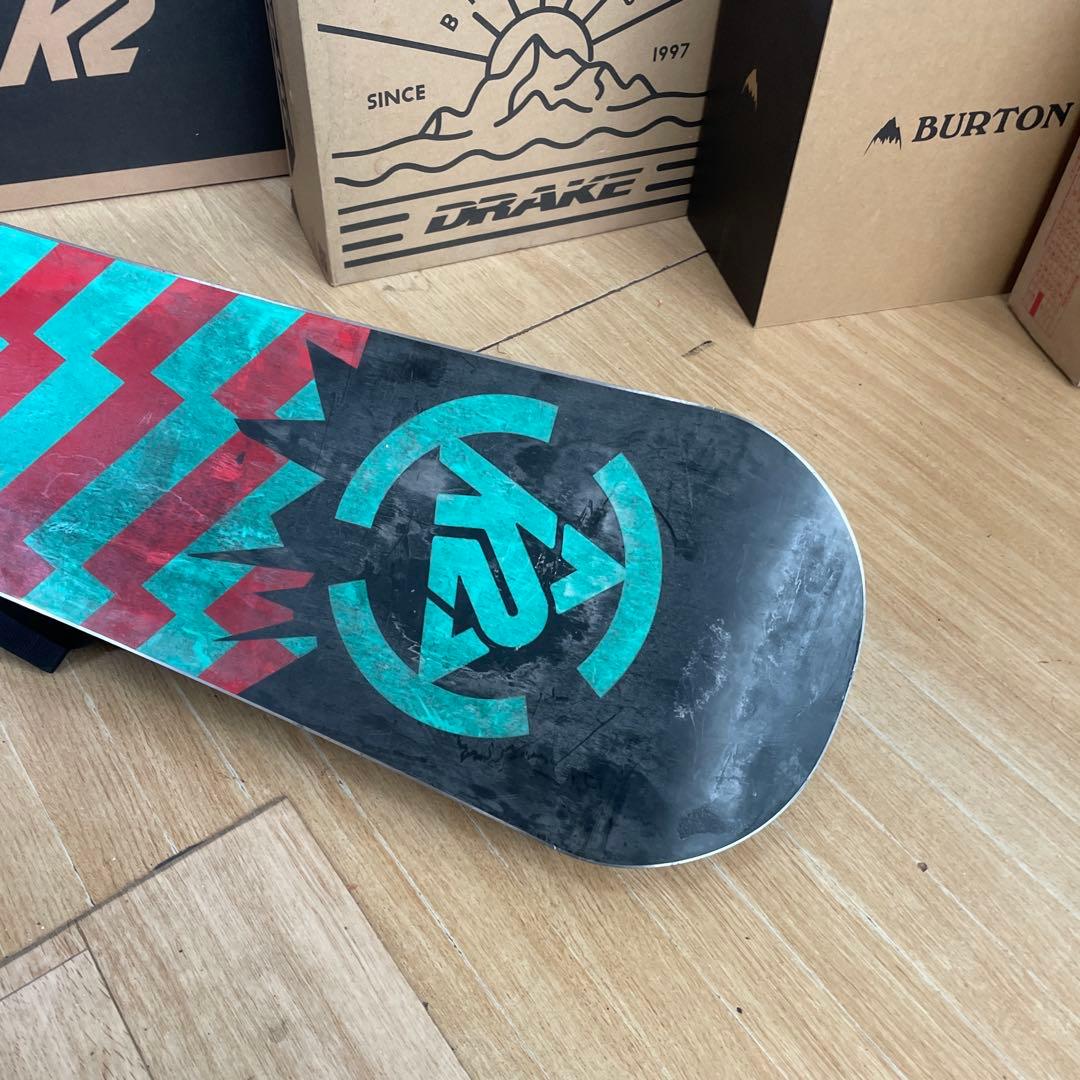 K2　ミニターボ　キッズスノーボードセット　バイン付3点セット　120㎝