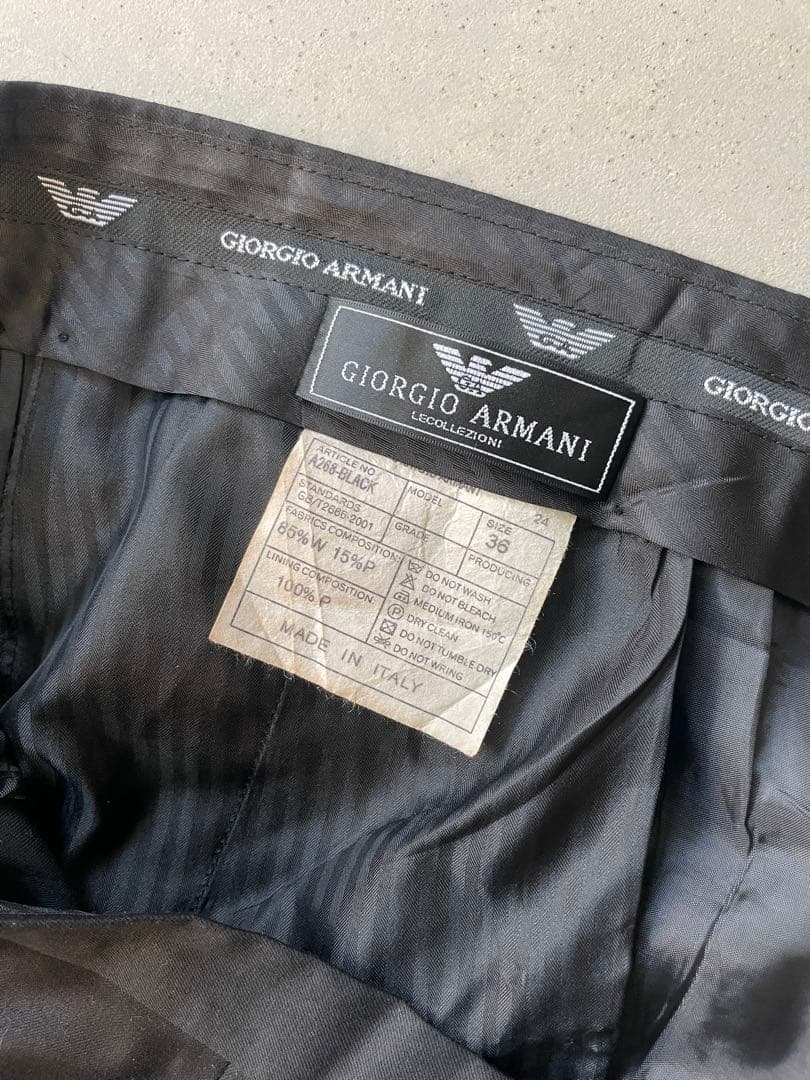 GIORGIO ARMANI LECOLEZIONI slacks スラックス