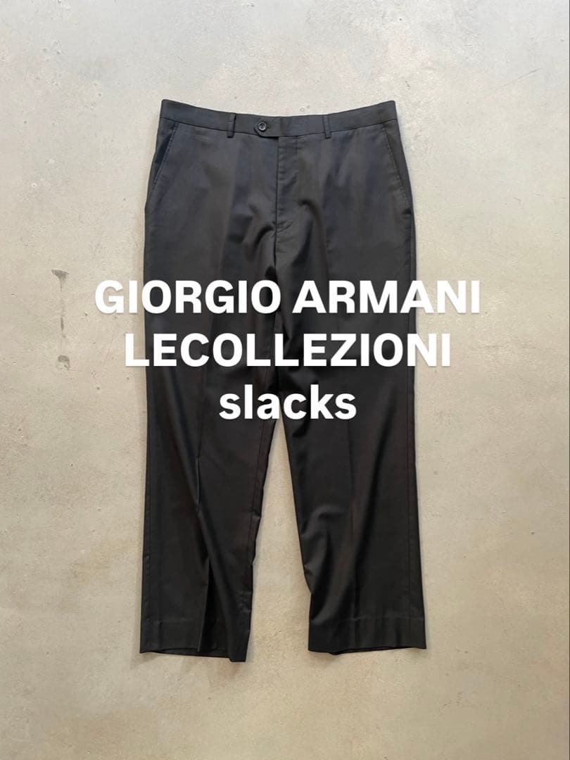 GIORGIO ARMANI LECOLEZIONI slacks スラックス
