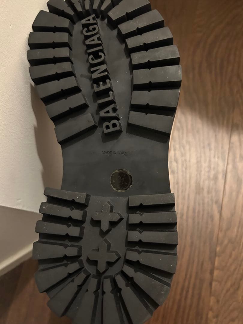 BALENCIAGA HUMMER レザーブーツ　41 新品 期間お値下げ