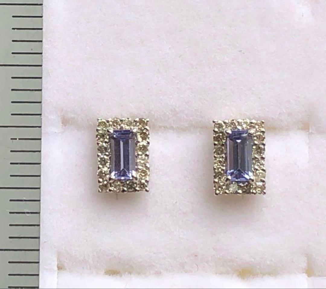 プラチナダイヤモンドピアス