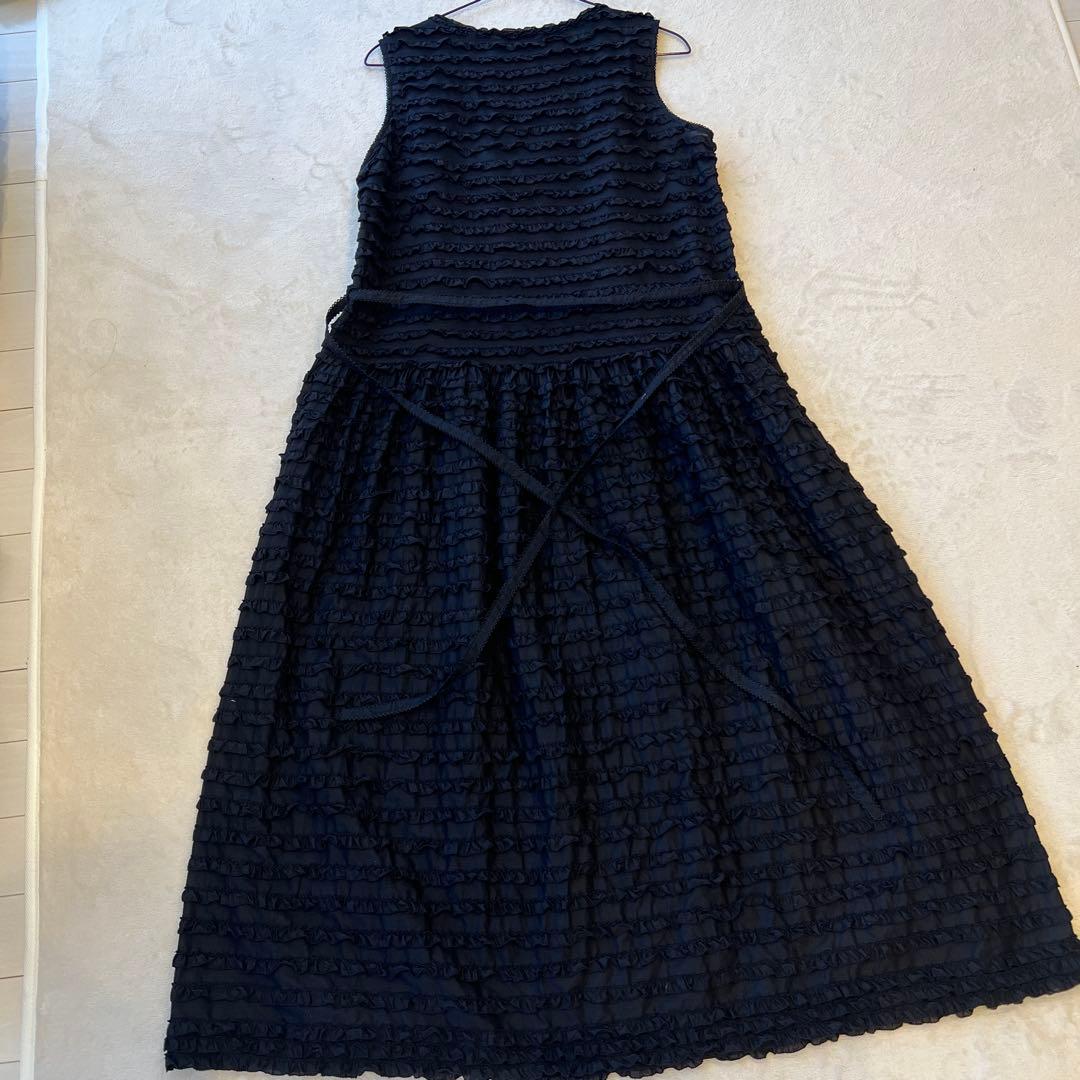 【試着のみ】ピンクハウス　豪華段々フリルワンピース