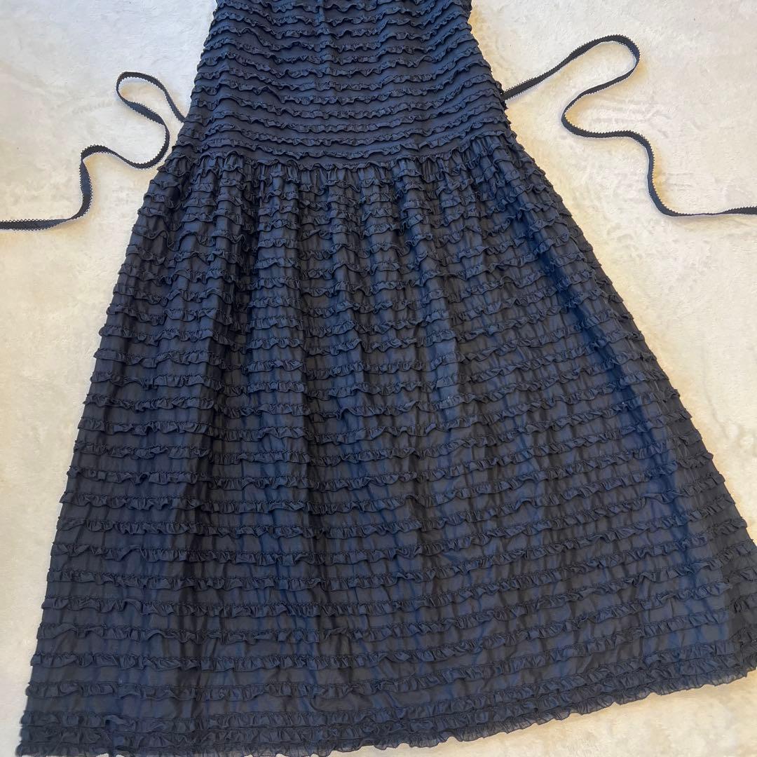 【試着のみ】ピンクハウス　豪華段々フリルワンピース