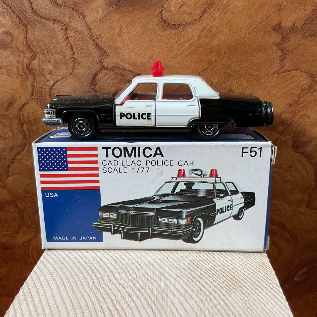トミカ キャデラック ポリスカー 1/77 F51