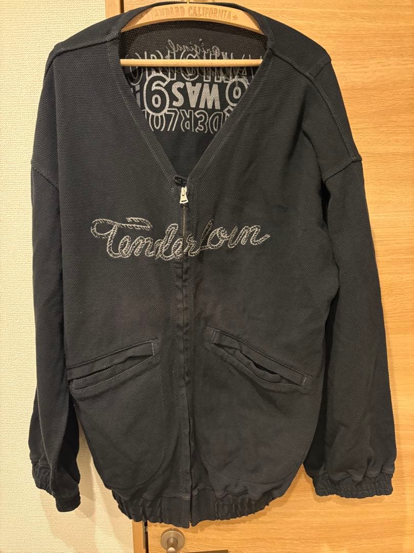 【新品未使用】TENDERLOIN MOSS STITCH ZIP UP JKT