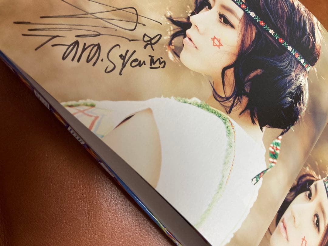 【レア】T-ARA メンバー全員サイン入りCD