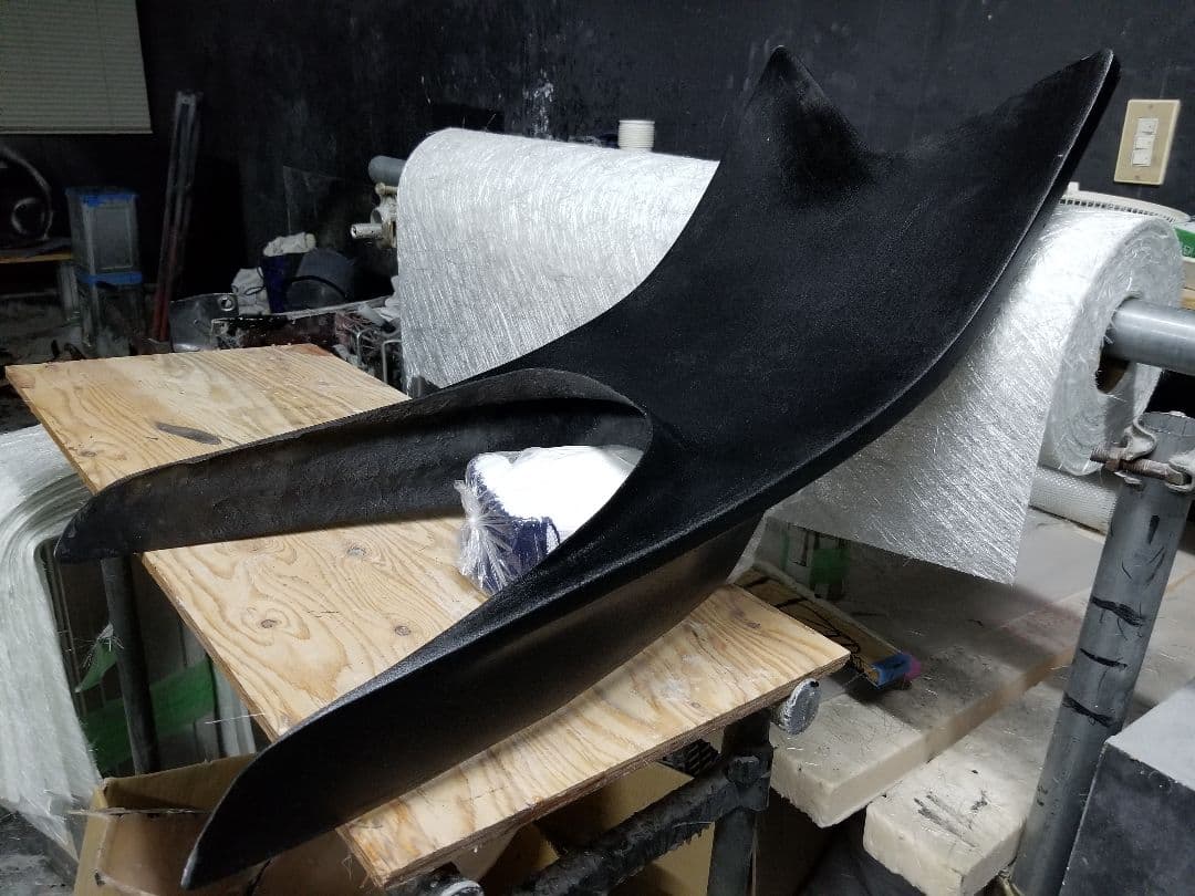 クレージュタクト　テールカウル　エビテール40センチ　ワンオフ加工品　一点物