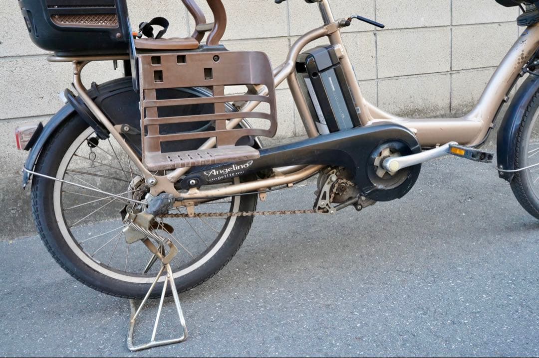 電動自転車 ブリヂストン 20インチ 子供乗せ アシスト 中古 020401