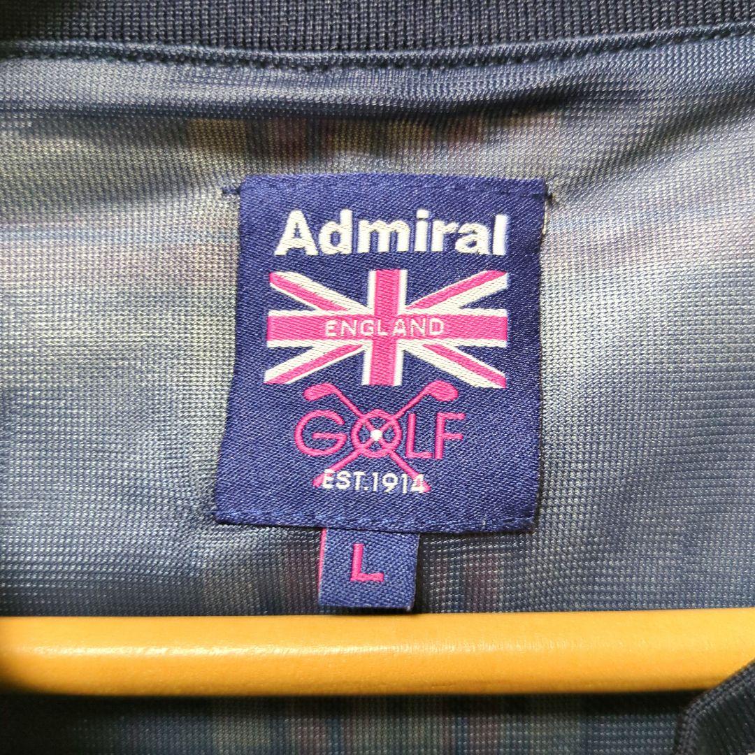 Admiral アドミラル ゴルフウェア ブルゾン ネイビー L
