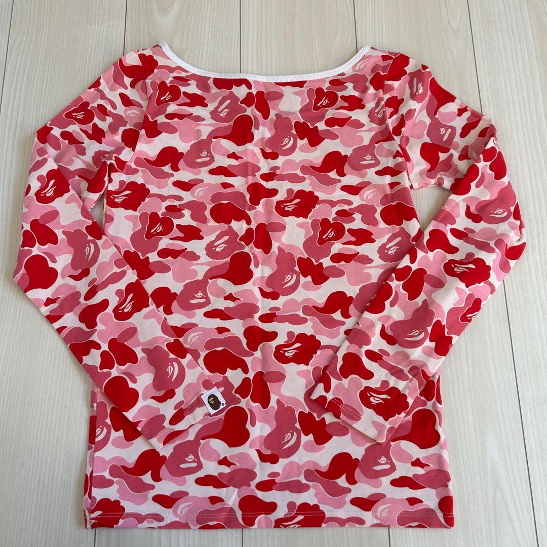 A Bathing Ape カモフラージュ柄 長袖Tシャツ