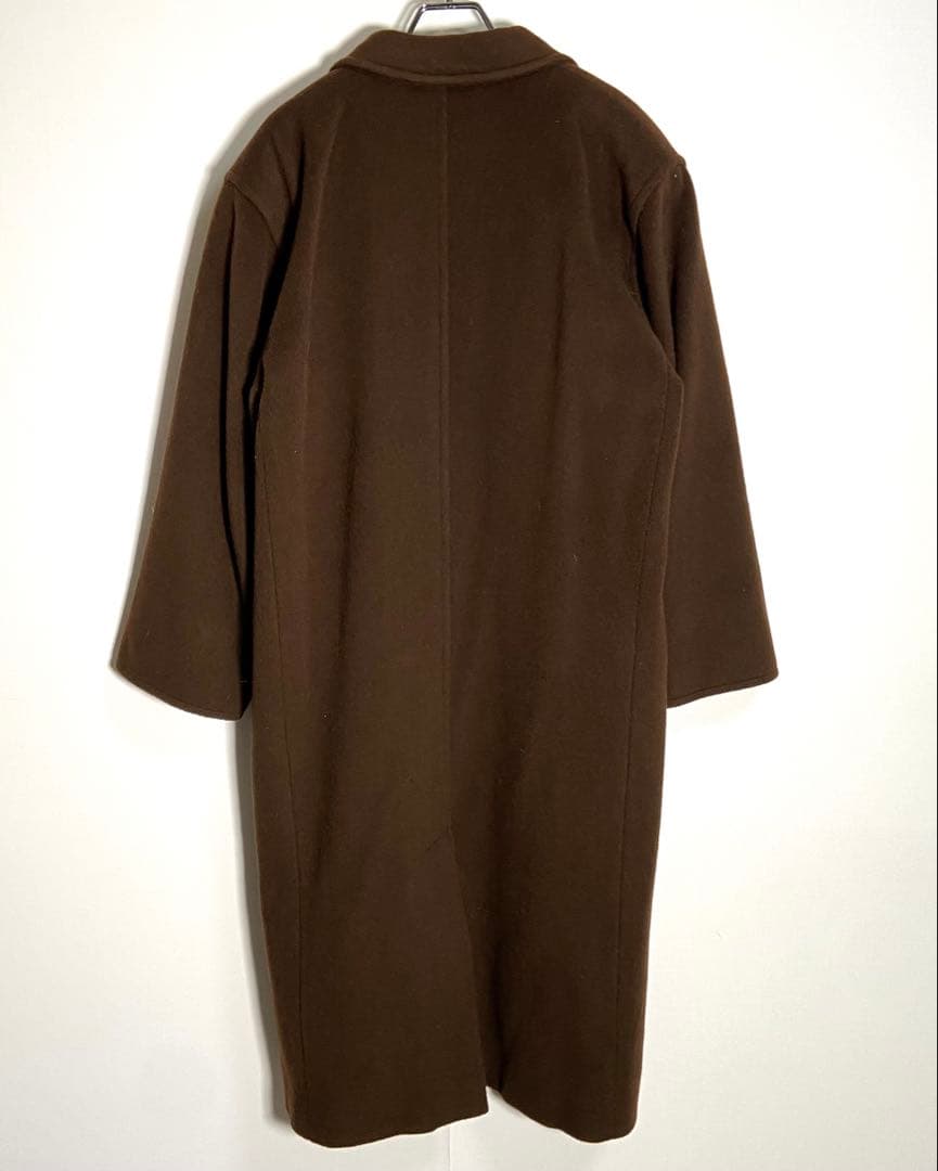 カシミヤ混 MARELLA チェスターコート ダブルブレスト マックスマーラ