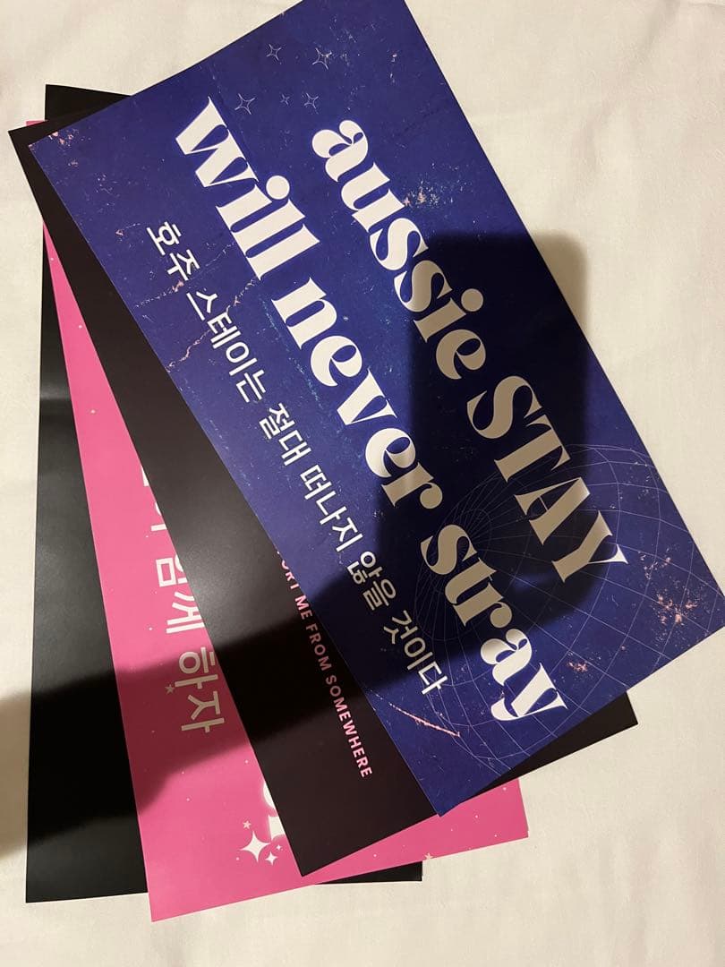 スキズ　VIP オーストラリア　スローガン付き