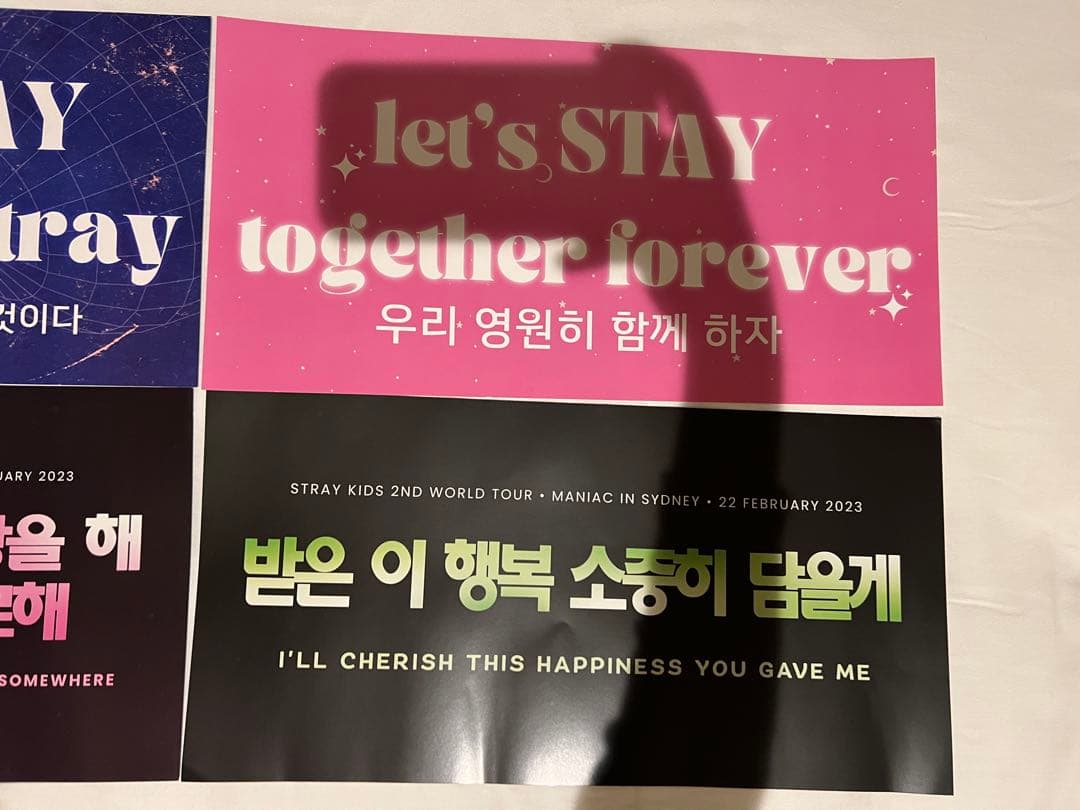 スキズ　VIP オーストラリア　スローガン付き