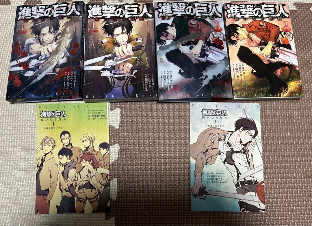 進撃の巨人 全巻＋画集FLY＋悔いなき選択2巻＋関連書籍セット