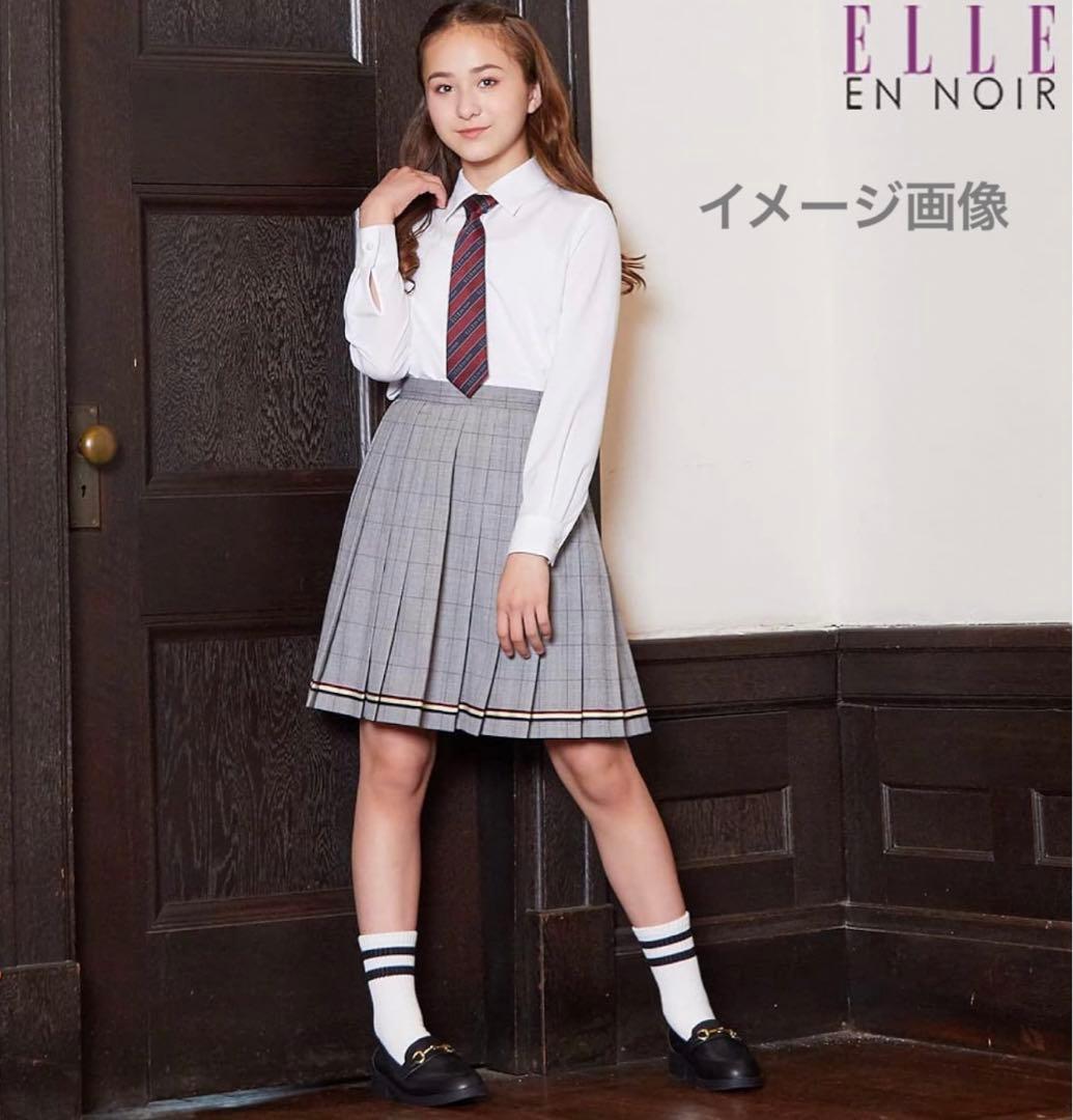 ELLE en noir-150- パイピングジャケットスクールスーツ