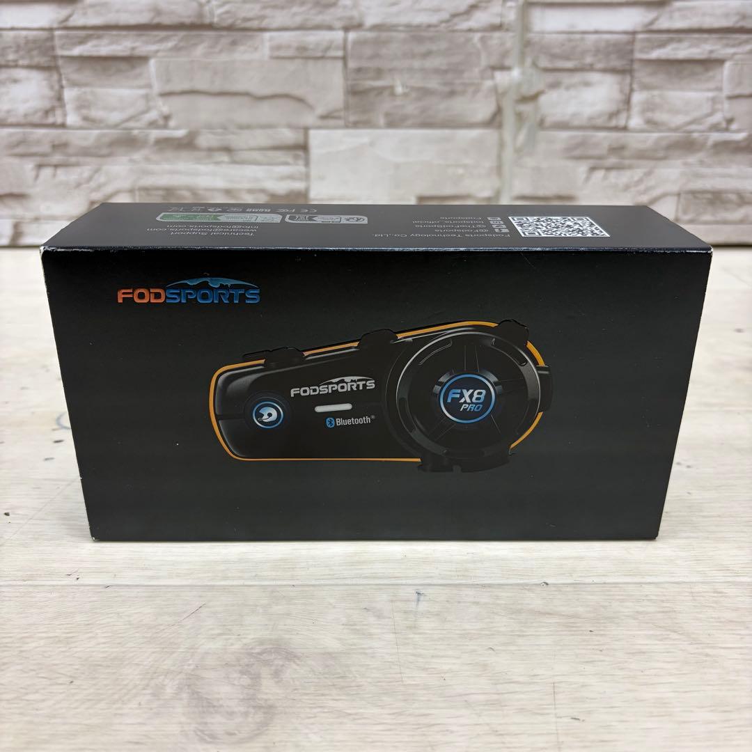 美品 FODSPORTS FX8 PRO バイク用 Bluetooth インカム