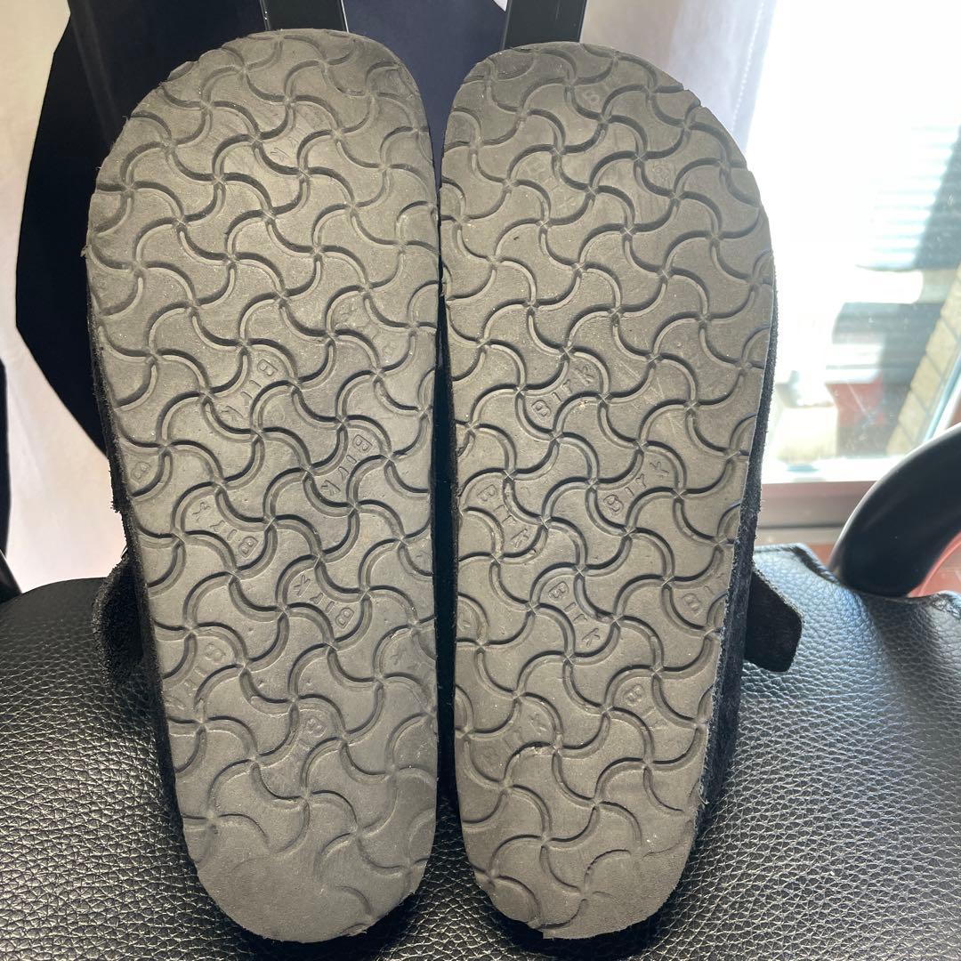 ビルケン ザルツブルク 黒色 スエード 41 ナロー幅