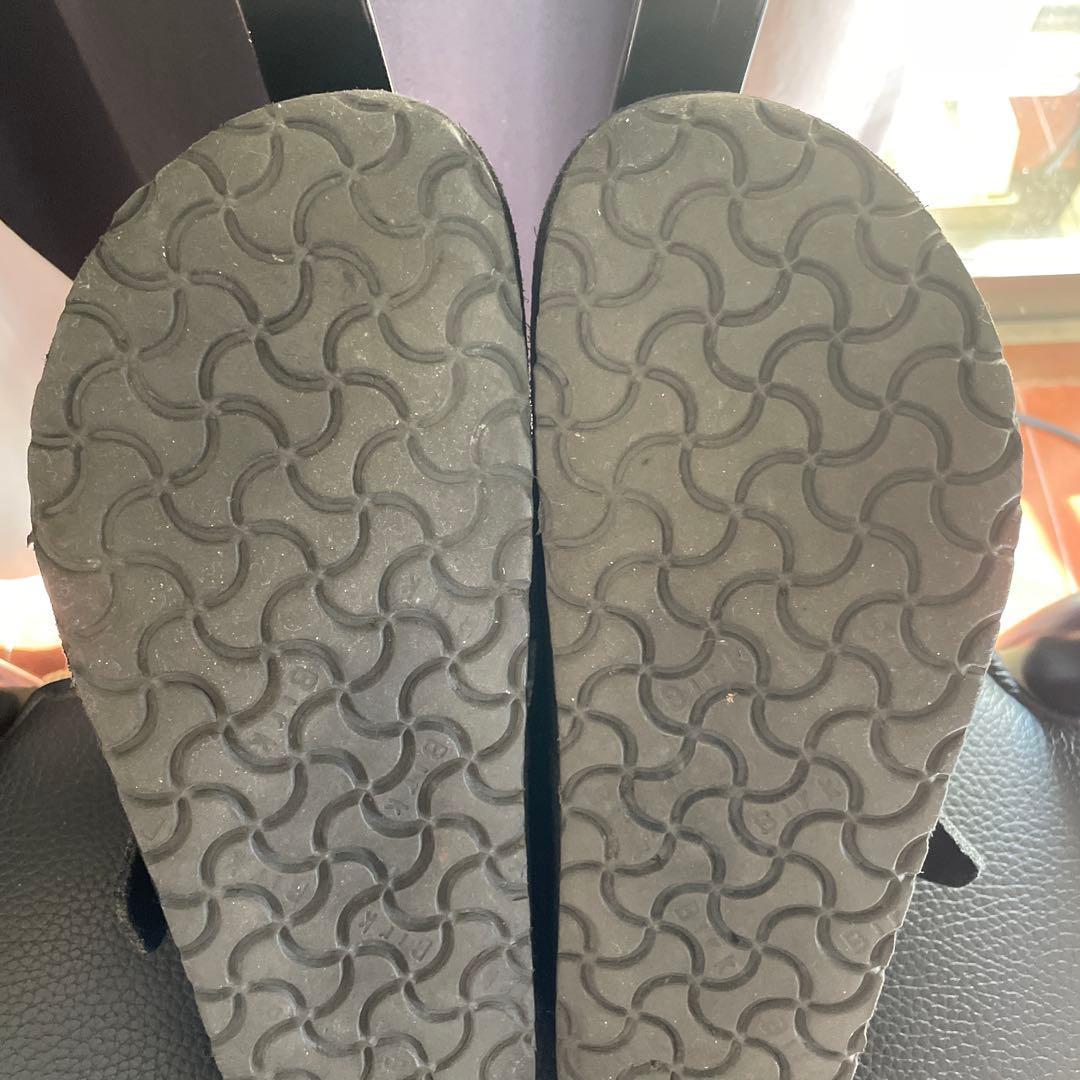 ビルケン ザルツブルク 黒色 スエード 41 ナロー幅