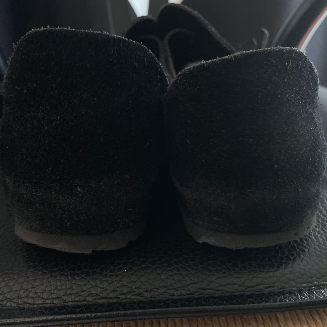 ビルケン ザルツブルク 黒色 スエード 41 ナロー幅