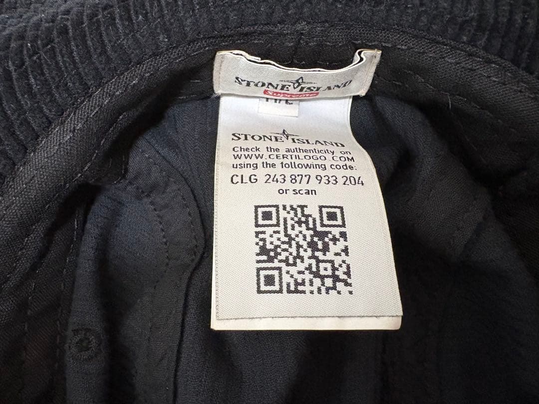 Supreme STONE  コーデュロイ バケットハット M/L