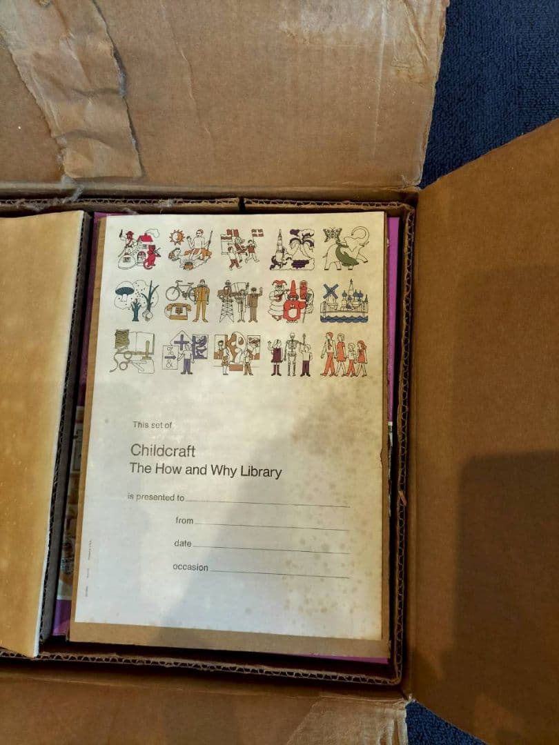 Childcraft　英語版　海外　児童書　箱入　ヴィンテージ