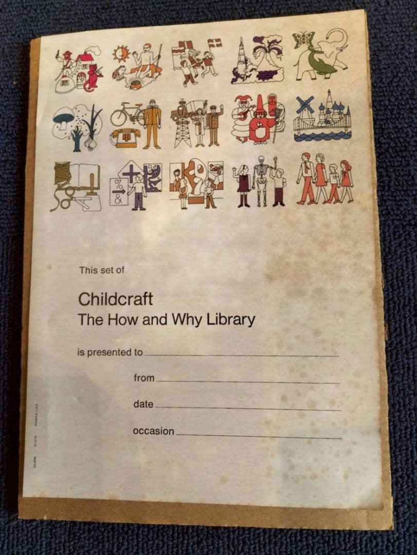 Childcraft　英語版　海外　児童書　箱入　ヴィンテージ