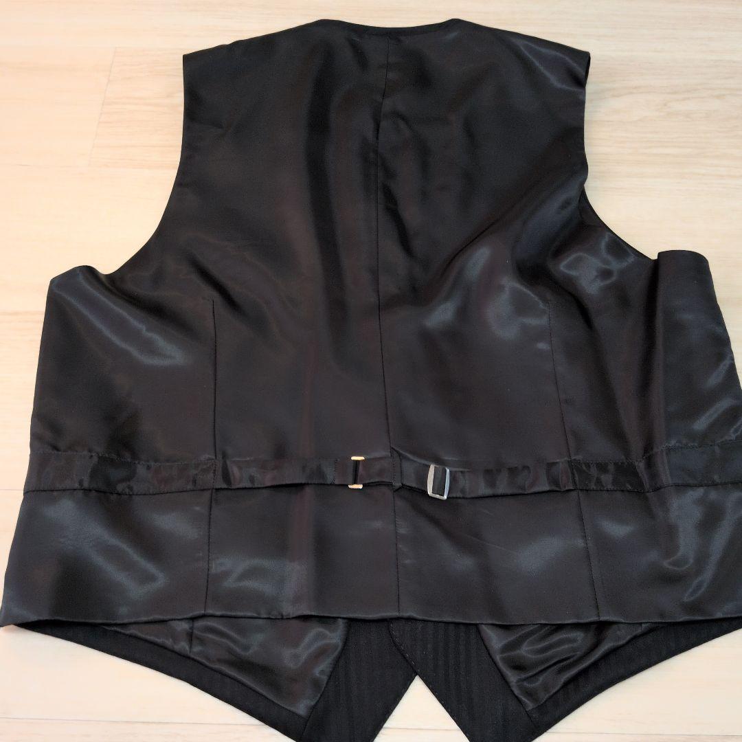 美品✨️ヒルトン　洋服の青山　3ピース スーツ スーパー110 XL　大きい