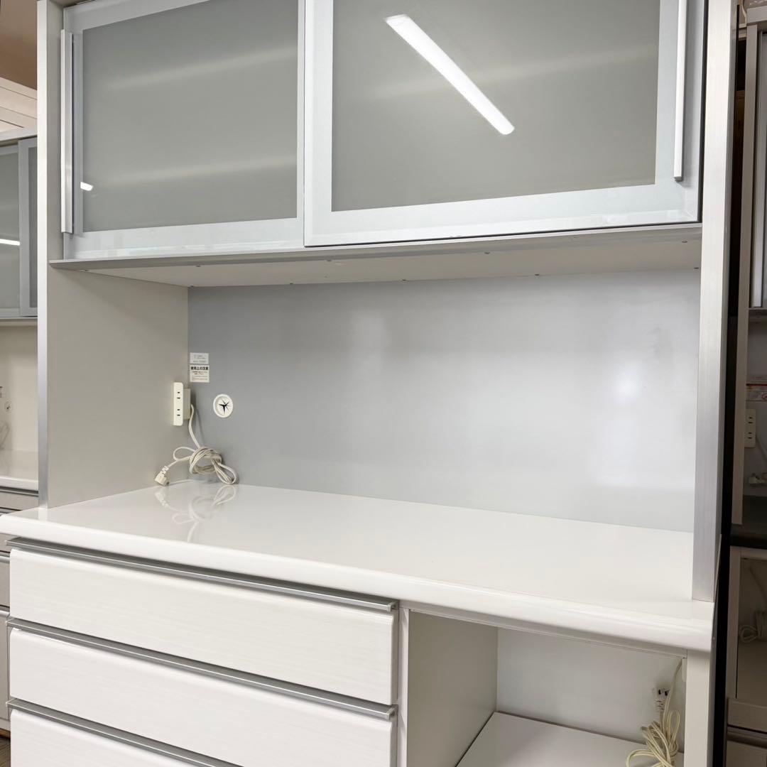 【超美品‼️】定価30万♪ 松田家具 118cm幅キッチンボード 食器棚