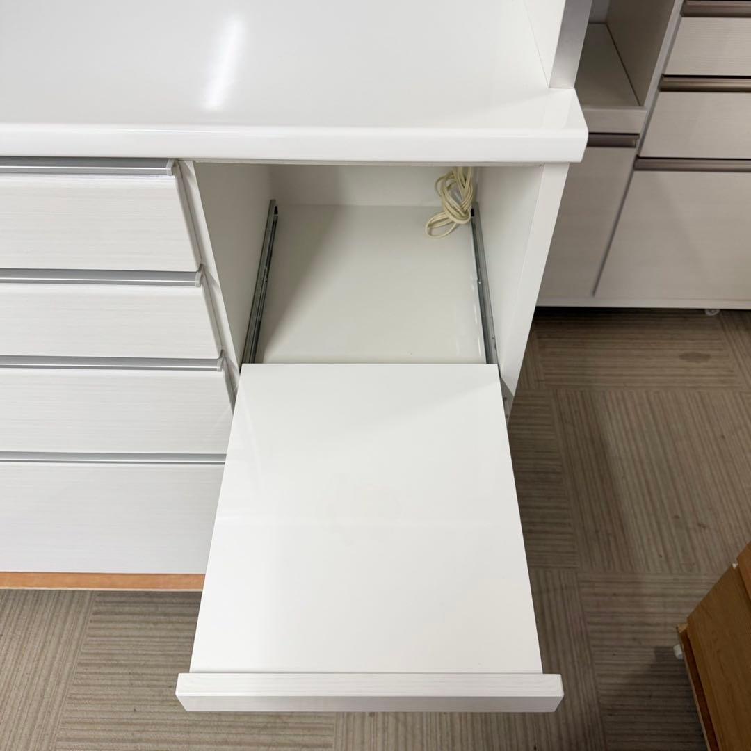 【超美品‼️】定価30万♪ 松田家具 118cm幅キッチンボード 食器棚