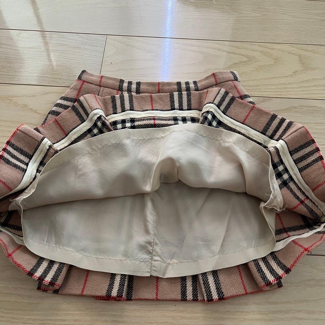 BURBERRY バーバリーズ ノバチェック スカート 黄色タグ