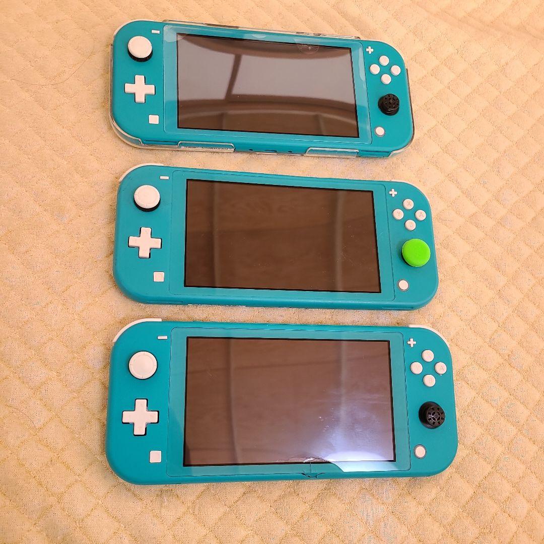 Nintendo Switchライト　ジャンク品　３台