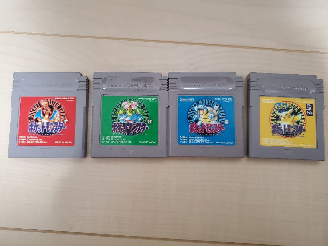 ポケットモンスター初期シリーズ