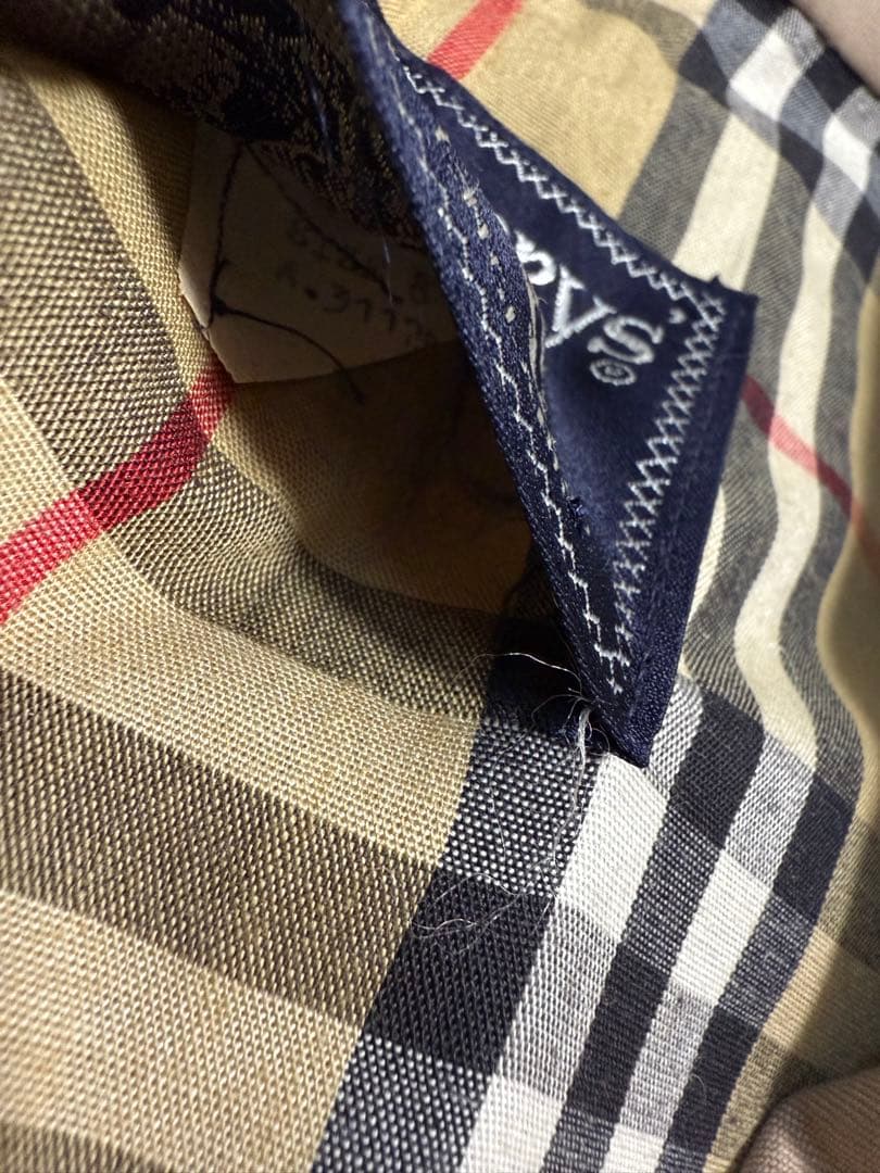 80's Burberry's ステンカラーコート　イギリス製　Burberry