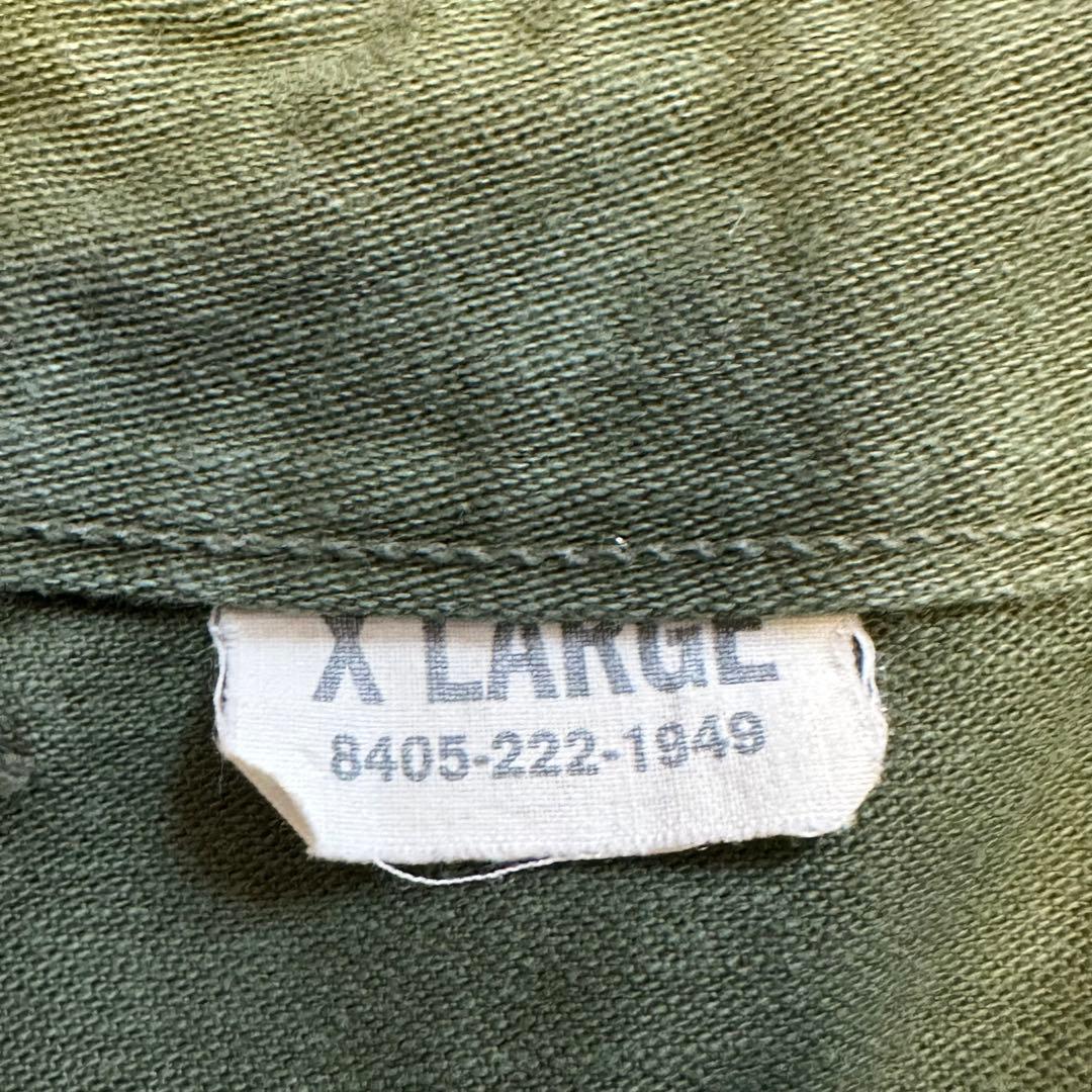 60s初期実物OG107ベイカーパンツサイドアジャスター付Xラージ表記平ボタン1