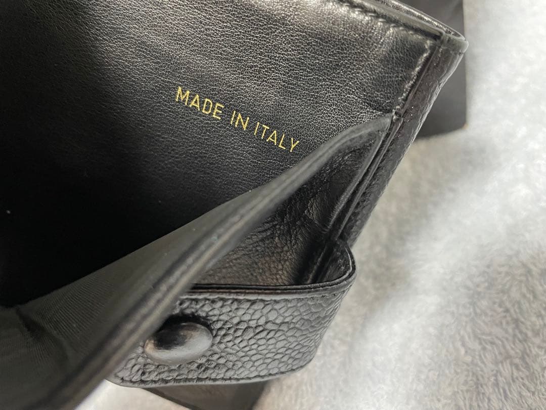 匿名発送●CHANEL ブラック レザー キーケース